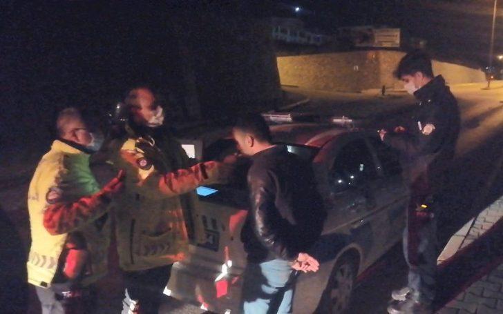 Takla atan araçtan yara almadan çıktılar, 3 bin 150’şer TL kısıtlama cezası yediler G5