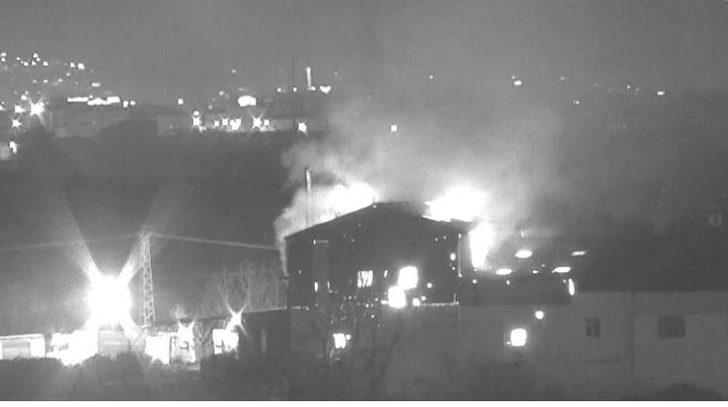 Tuzla’da geri dönüşüm fabrikasında yangın