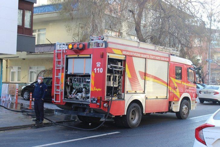 Başkentte korkutan yangın G2