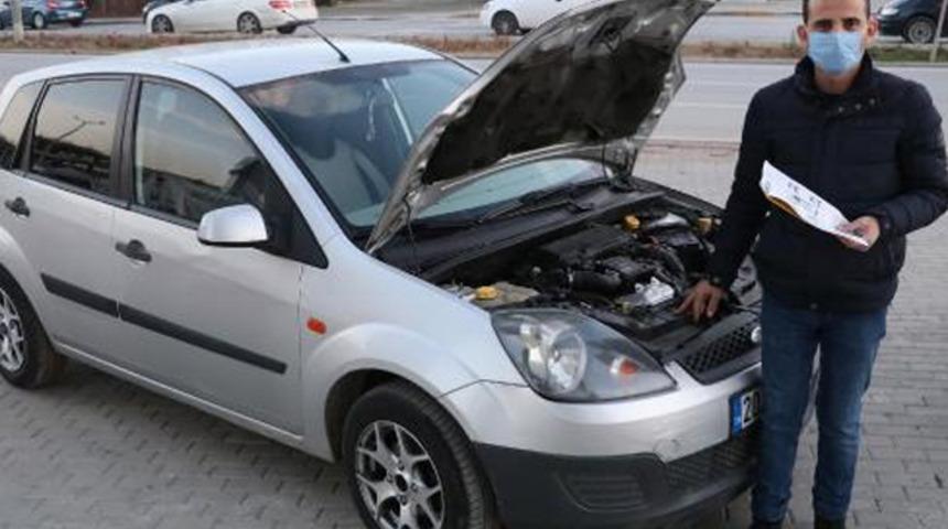 Hayatının şokunu yaşadı! Otomobilinin yarısı başka otomobile ait çıktı