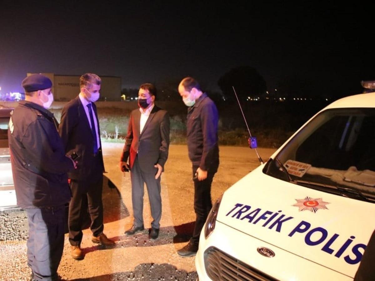 G&ouml;nen&rsquo;de Kaymakam Yurt alınan &ouml;nlemleri denetledi