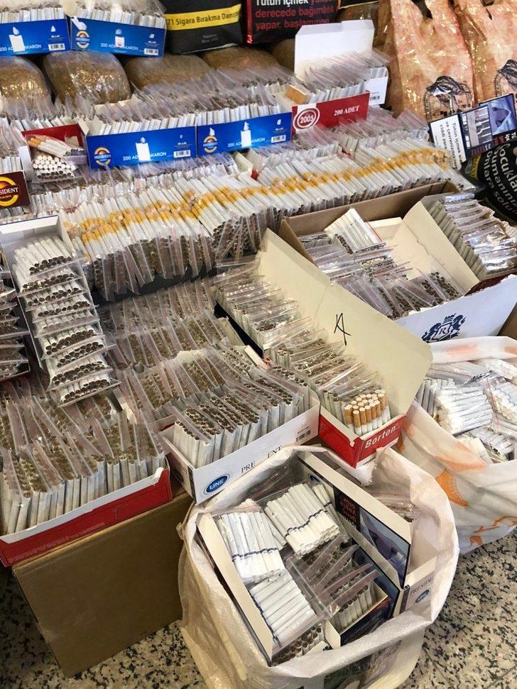Sivas’ta kilolarca kaçak tütün ele geçirildi G3