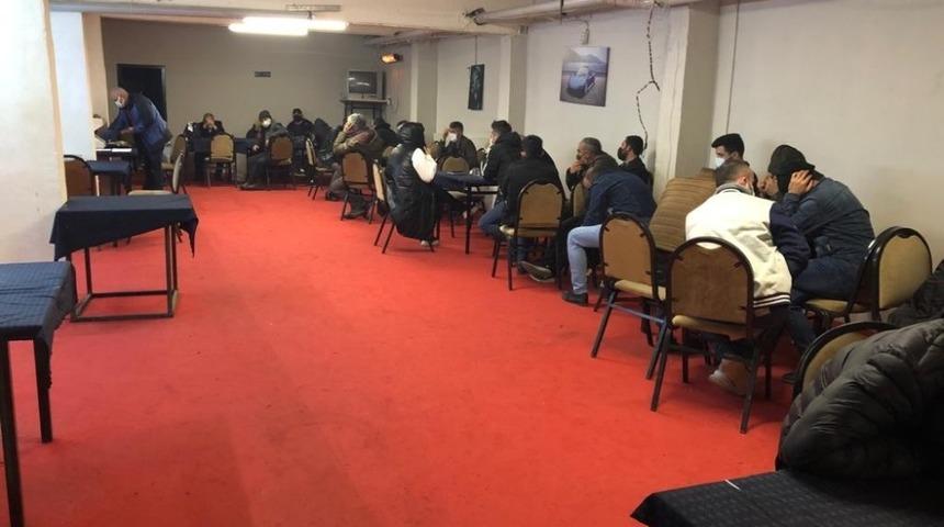 Kumar operasyonunda 38 kişiye ceza yazıldı