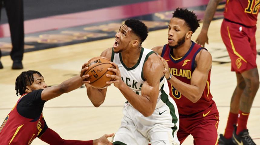 NBA'de Milwaukee Bucks ve Utah Jazz'dan üst üste 3. galibiyet
