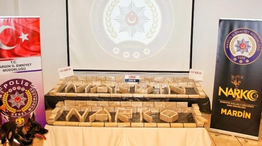 (Düzeltme) Mardin’de tırın soğutucu bölümüne gizlenmiş vaziyette 112 kilogram eroin ele geçirildi