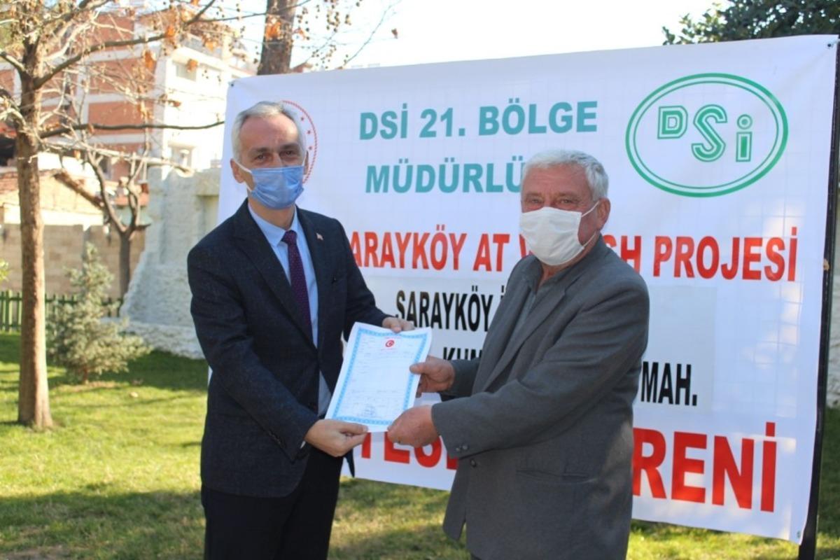 Miraslar ile b&ouml;l&uuml;nen araziler, proje ile toplulaştırılıyor