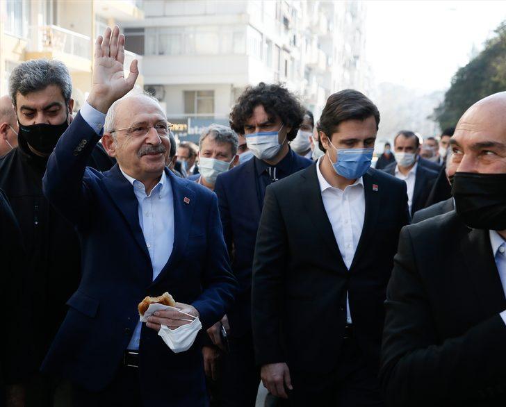 CHP Genel Başkanı Kılıçdaroğlu, İzmir'de selden zarar gören esnafı ziyaret etti: G1