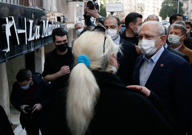 CHP Genel Başkanı Kılıçdaroğlu, İzmir'de selden zarar gören esnafı ziyaret etti: G3