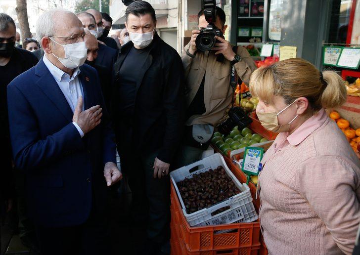 CHP Genel Başkanı Kılıçdaroğlu, İzmir'de selden zarar gören esnafı ziyaret etti: G5