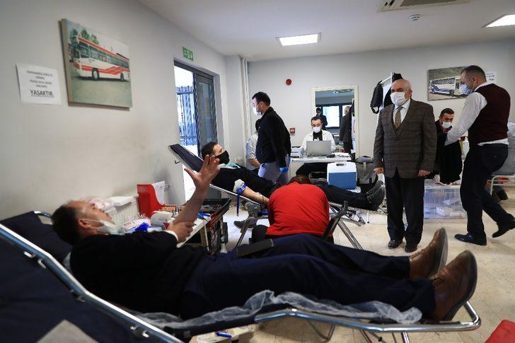 Büyükşehir Ulaşım AŞ’den kan bağışında 5. kez destek G1