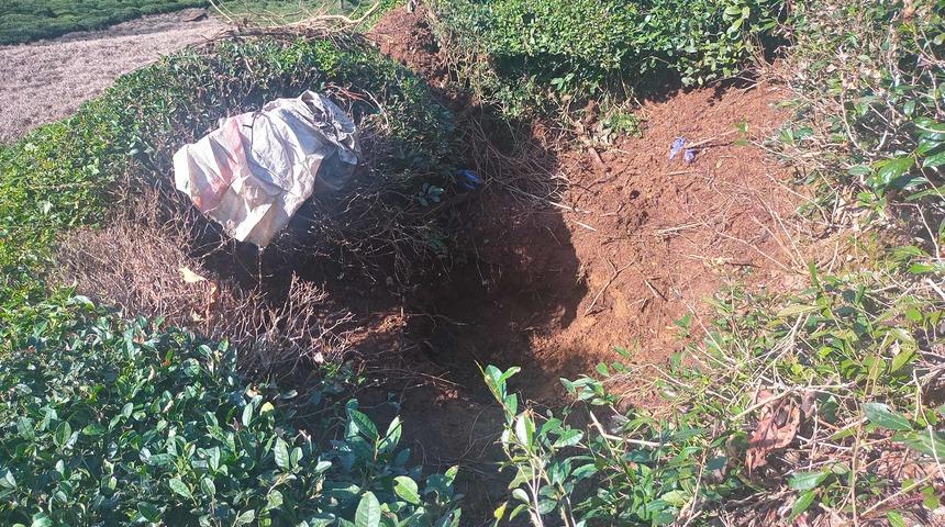 Rize'de kan donduran olay! Tartıştığı yeğenini arsa tartışmasında öldürüp gömmüş