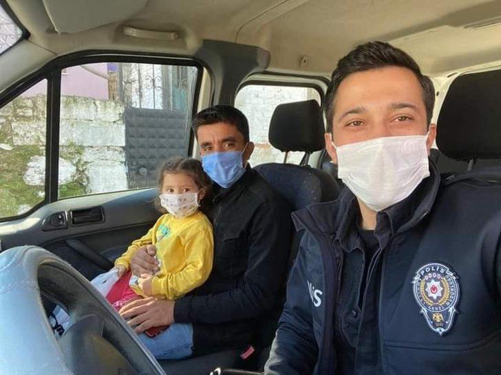 Sirenler bu kez minik Miraysu’nun mutluluğu için çaldı G1