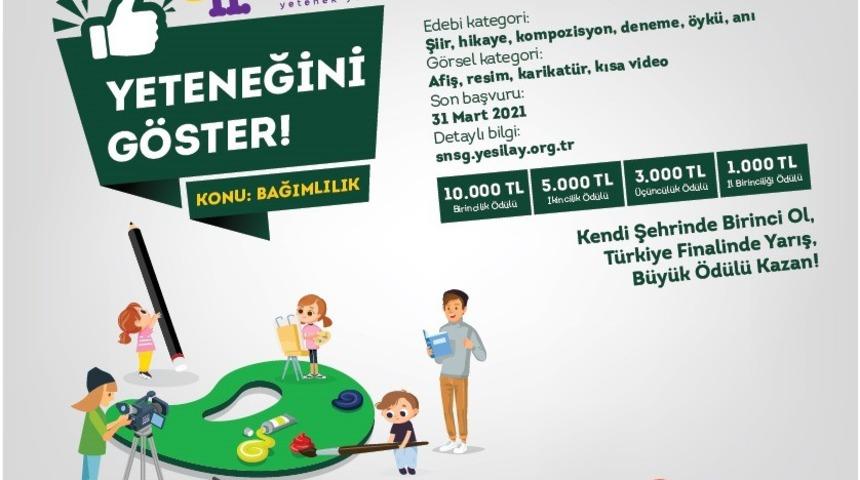Yeşilay’dan ’11. Sağlıklı Nesil Sağlıklı Gelecek’ yarışması