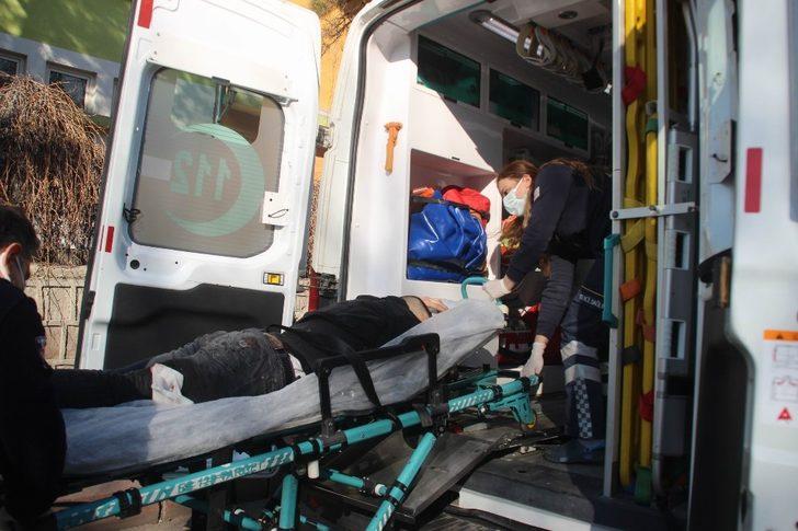 Ekipler bıçaklanan gence ulaşmak için seferber oldu G3