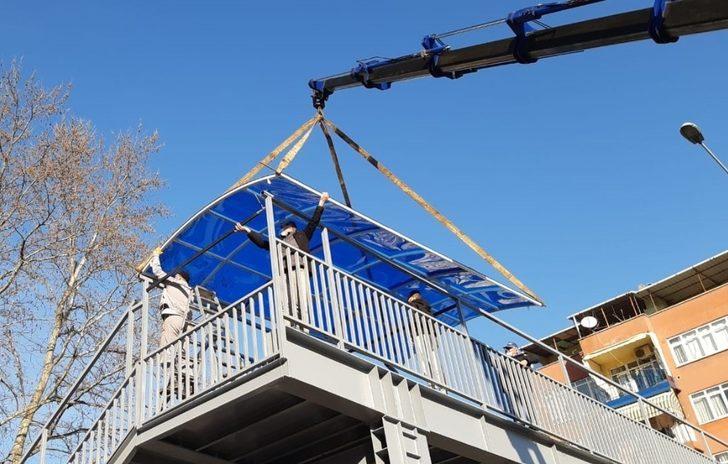 Gölcük’te üst geçitlere bakım çalışması G3