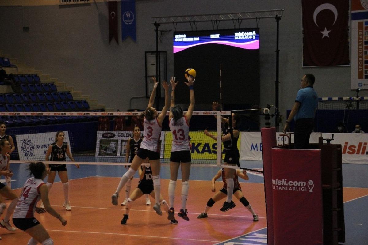 Sultanlar Ligi: Aydın B&uuml;y&uuml;kşehir Belediyespor: 3 - &Ccedil;an Gen&ccedil;lik Kalespor: 1