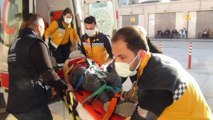 Metrelerce yükseklikten asansör boşluğuna düşen işçi ağır yaralandı G2