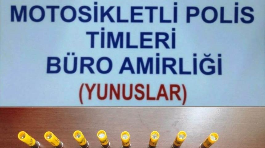 K&uuml;tahya&rsquo;da ruhsatsız pompalı t&uuml;fek ele ge&ccedil;irildi