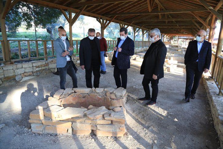 Muğla Valisi Tavlı'dan Ören Arkeopark Alanı'nda inceleme G4