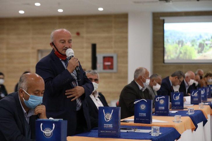 Başkan Gürün Fethiye muhtarları ile bir araya geldi G2