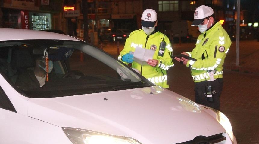 Sinop’ta polisten sıkı denetim