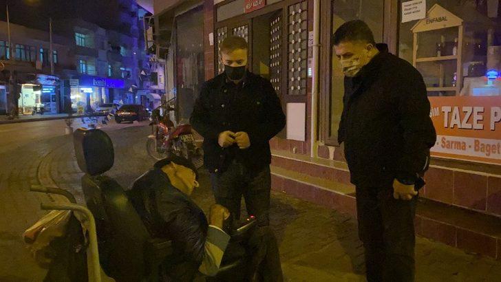 Yolu kaybeden engelli adam polis tarafından bulunup ailesine teslim edildi G4