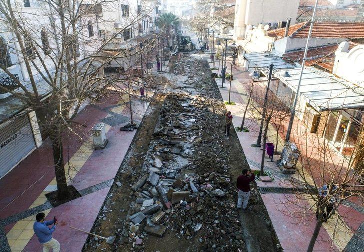 Esnaf istedi cadde genişletme çalışması başladı G1