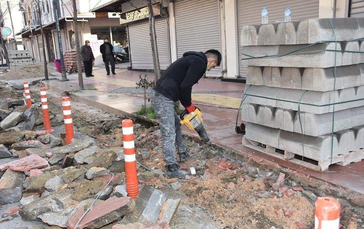 Esnaf istedi cadde genişletme çalışması başladı G3