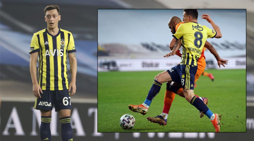 Mesut Özil 36. dakikada Mert Hakan'ı geçti