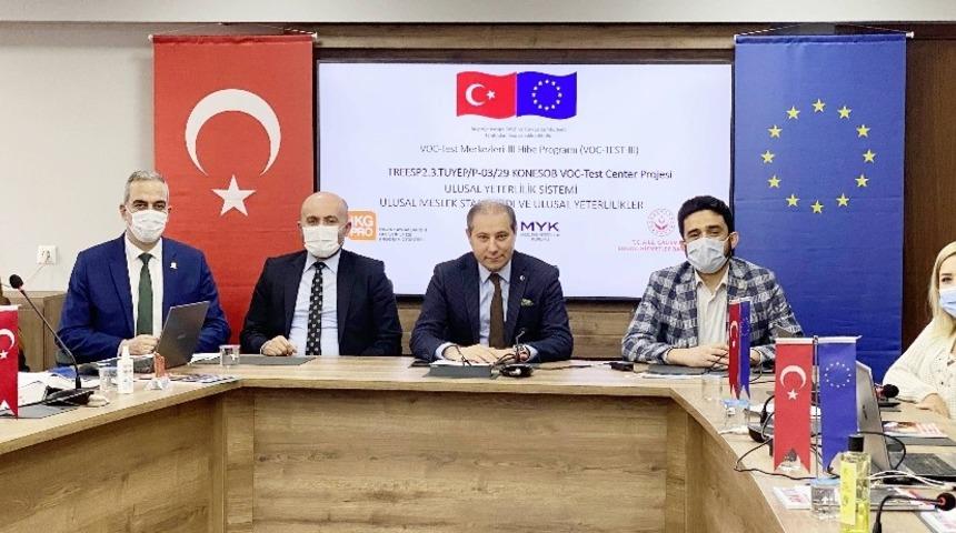 KONESOB&rsquo;ta Ulusal Meslek Standartları &Ccedil;alıştayı yapıldı