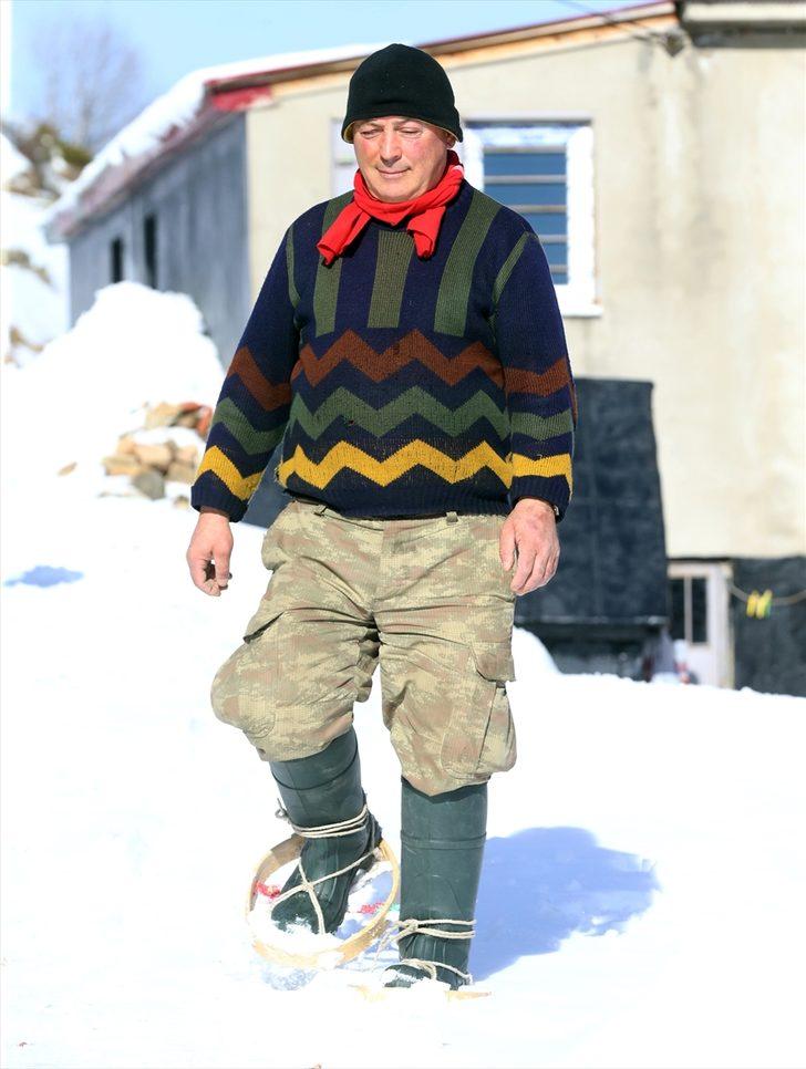 Malulen emekliliğin ardından 31 yıldır yaylada yaşıyor G5