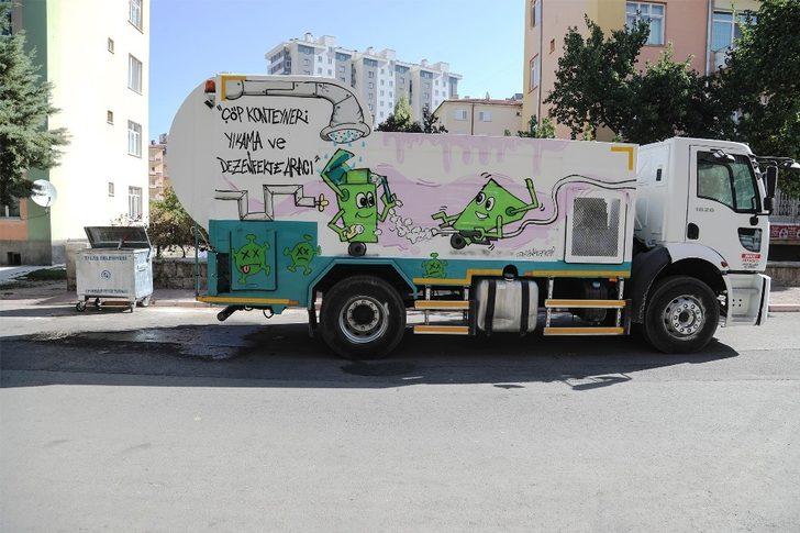 Talas’ın sokaklarına hijyen ve güzel kokular hakim G4