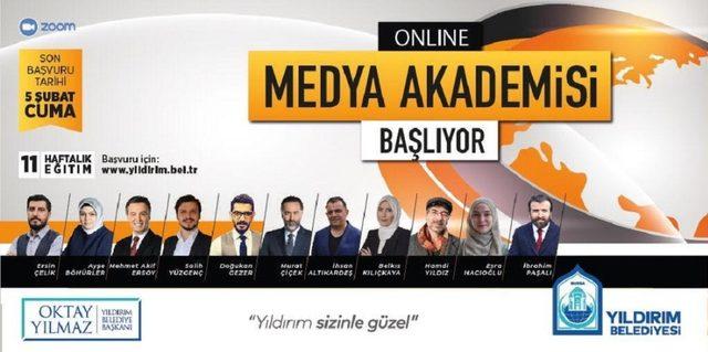 Yıldırım Medya Akademisi başlıyor