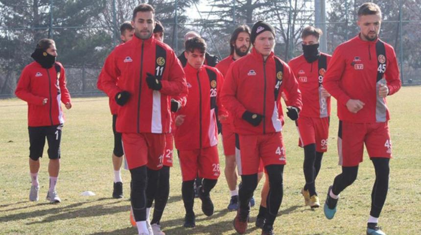 Es Es, Altay maçı sonrası ilk antrenmanına çıktı