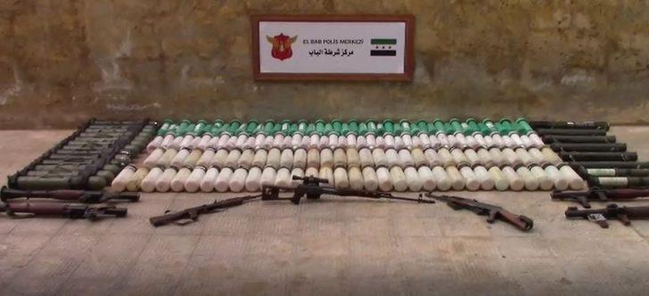 El Bab’ta yüklü miktarda mühimmat ele geçirildi G1