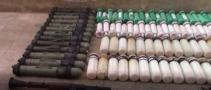 El Bab’ta yüklü miktarda mühimmat ele geçirildi G3