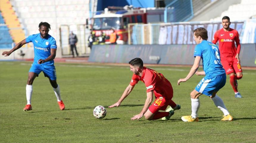 ÖZET | Erzurumspor - Kayserispor maç sonucu: 1-1