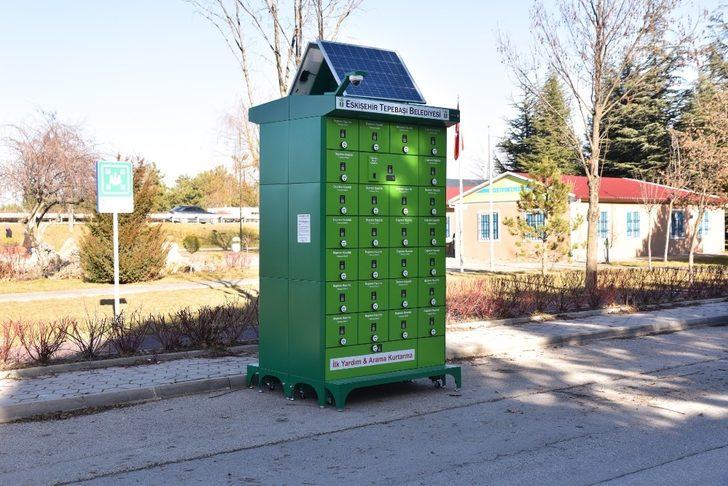 Tepebaşı’ndan kişiye özel şifreli çok işlevli deprem dolabı G4