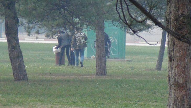 Ekip arabasını görenler kaçacak yer aradı G2