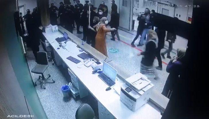 Sağlık çalışanlarına saldırı kameraya yansıdı G3