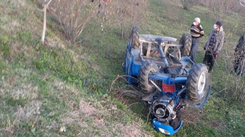 Patpat tarlaya uçtu: 1 yaralı