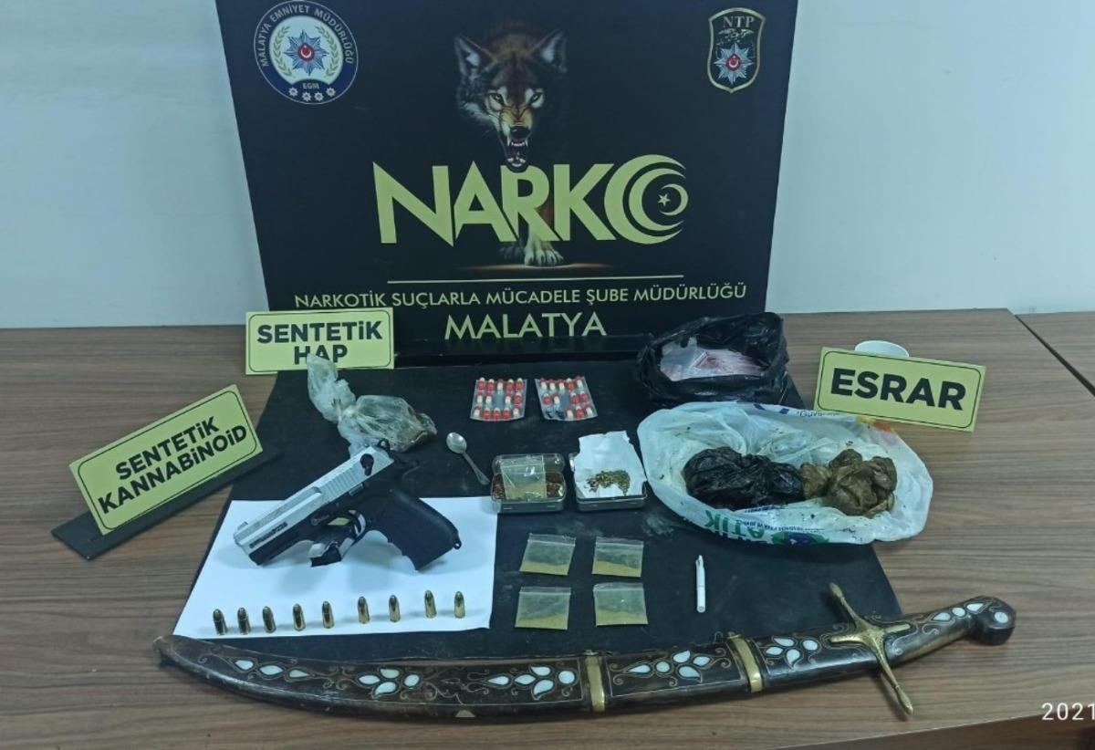 Malatya&rsquo;da &rsquo;torbacı&rsquo; operasyonu: 3 tutuklama