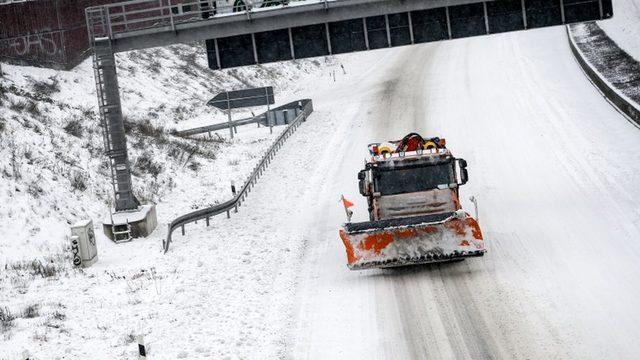 There have been road closures around northern Germany, as here in Dortmund