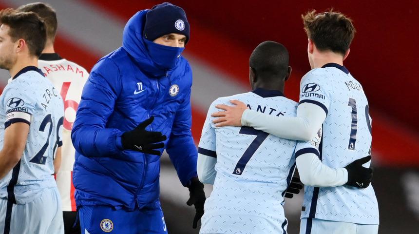 Chelsea, Newcastle United'ı ilk yarıda bulduğu 2 golle mağlup etti