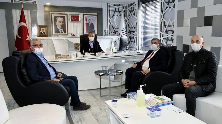 Başkan Kılınç, Müdür Ertürk ile bir araya geldi