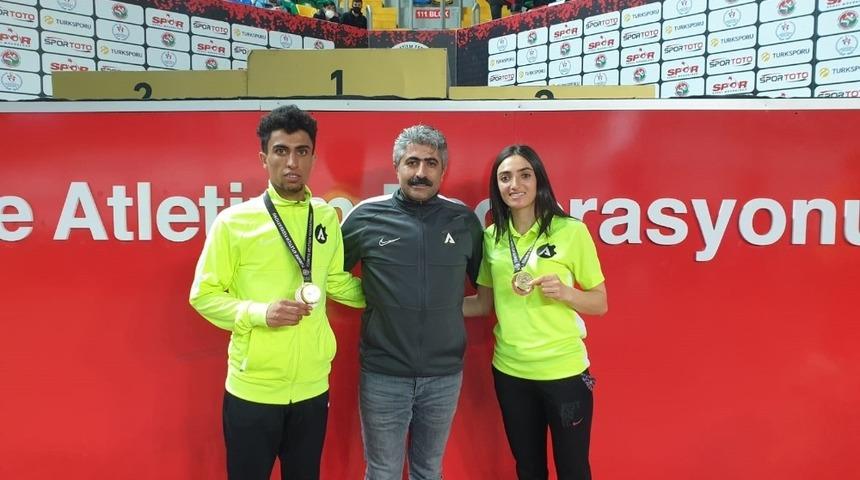 Karslı atletler Türkiye şampiyonu oldu