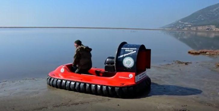 Milli parkın uçan teknesi görücüye çıktı G4