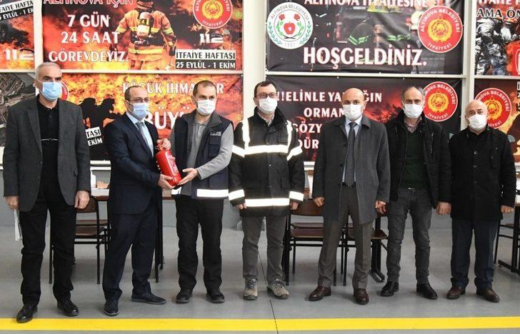 Altınova itfaiyesi güçlenmeye devam ediyor G1