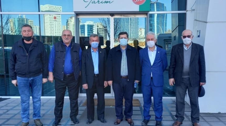Kırkağa&ccedil; Ziraat Odasından T&uuml;rkşeker&rsquo;e ziyaret