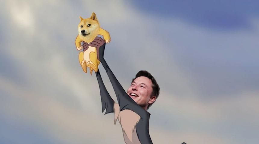 Elon Musk Dogecoin için video paylaştı!